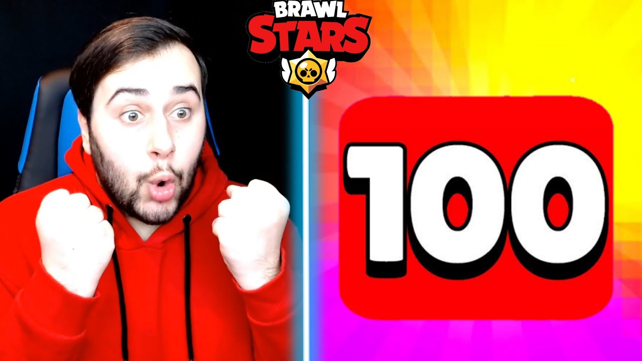 WORLD RECORD WROTE 100 FROM MEGA BOX!!! - BRAWL STARS