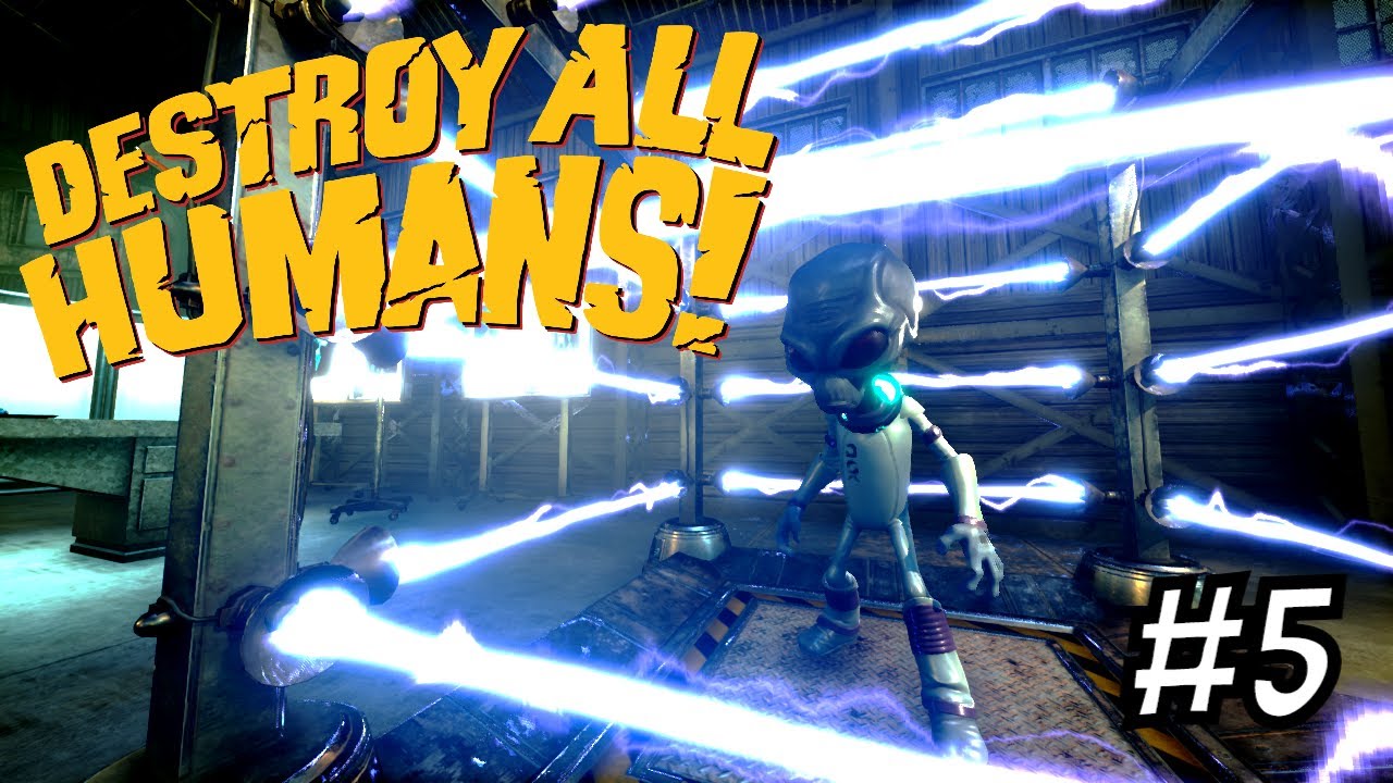 Crypto gets captured! - Destroy All Humans Remake #5