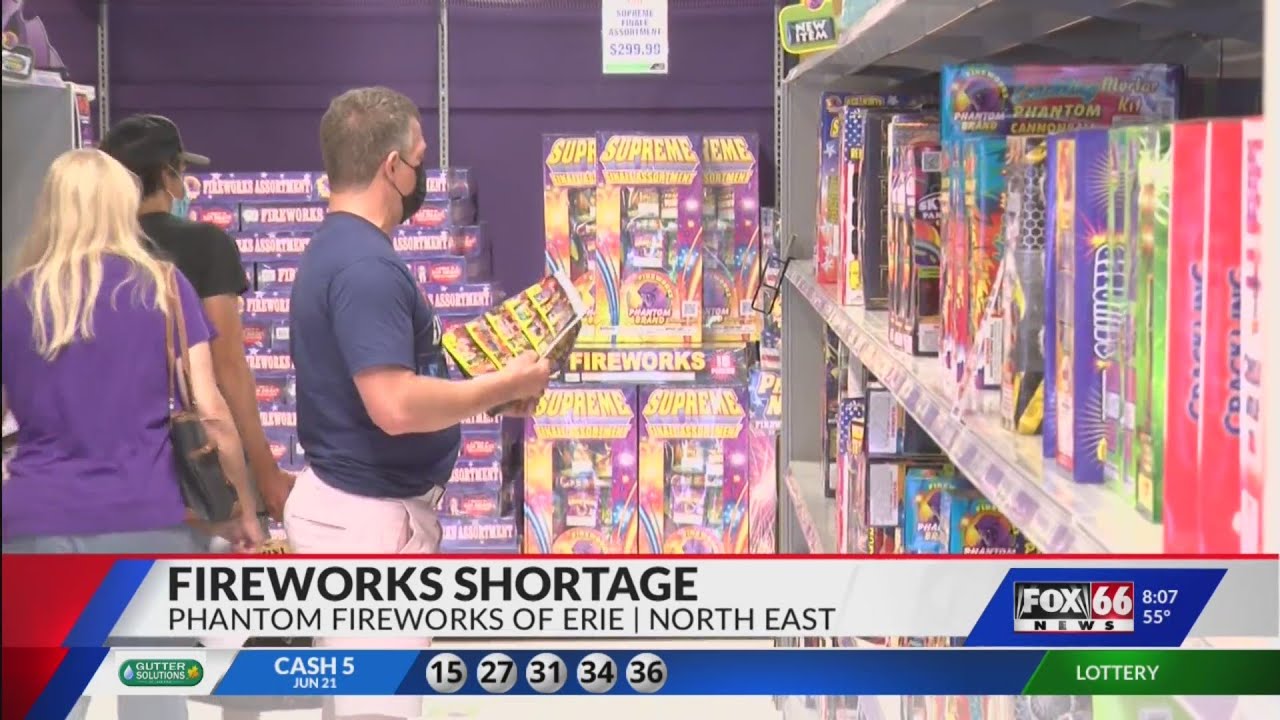 Local fireworks store weighs in on national shortage as 4th of July approaches