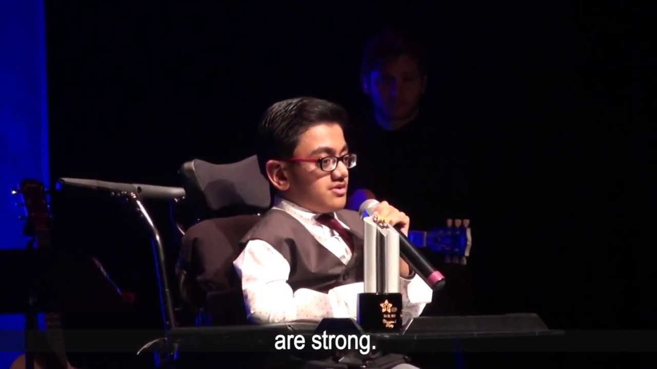 WE ARE DISABLED, BUT WE ARE UNBREAKABLE: Champion of Inclusion Award Speech by Sparsh Shah