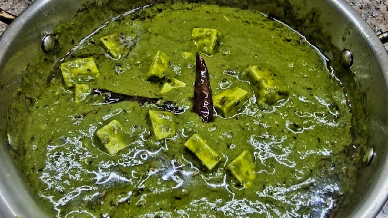 Restaurant Style palak paneer Recipe |Palak paneer Recipe in telugu |How to make palak paneer Recipe