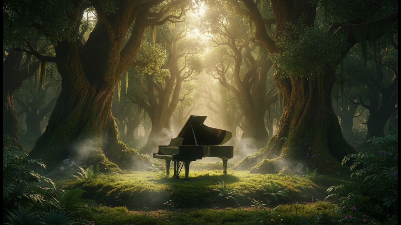 Deep Forest Healing: 4K Piano Music for Instant Peace
