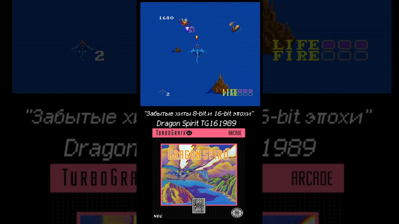 #dragonspirit #retrogaming #ретроигры #tg16 #namco #nec 