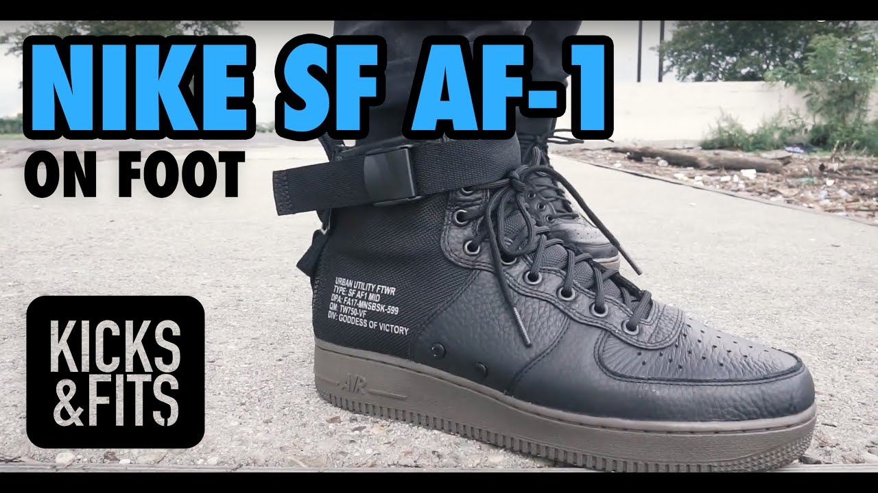 Nike SF AF-1 ON FOOT Review | Kicks and Fits