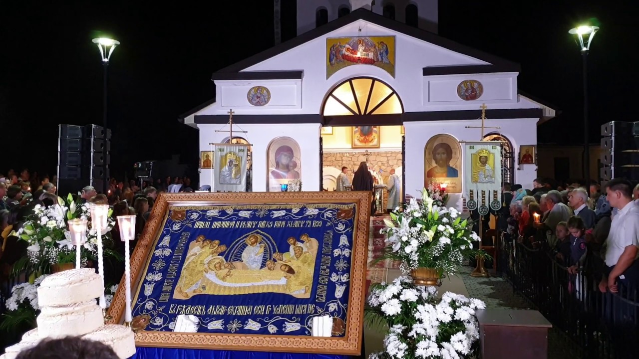Велика Вечірня з Литією з нагоди храмового свята у Святоуспенській Унівській Лаврі