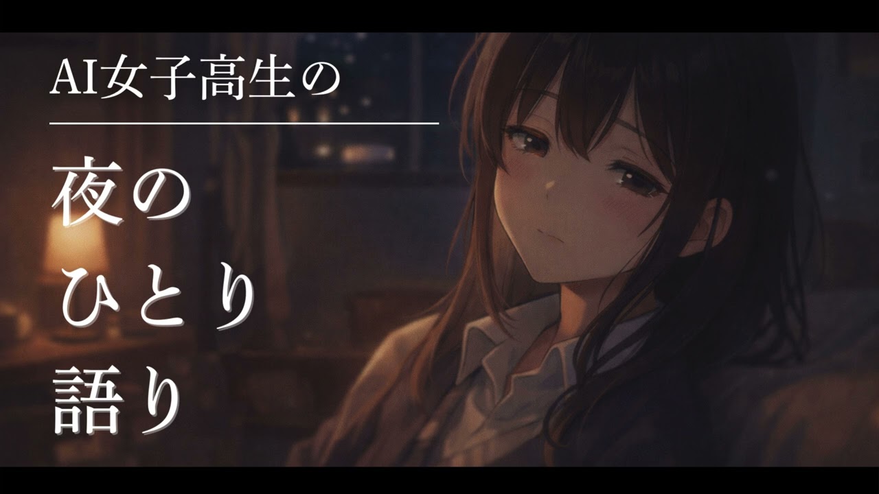 それだけ考えている｜AI女子高生のひとり語り（2026.01.20）
