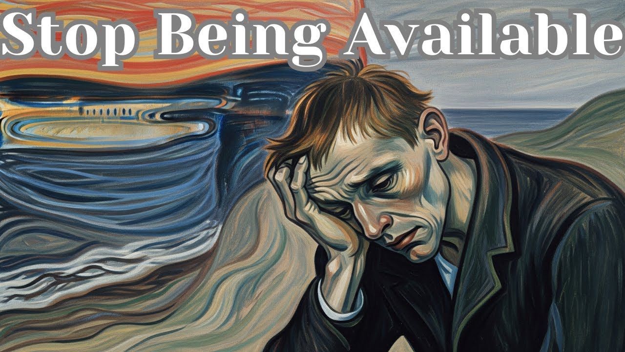 When You Stop Being Available, Everything Changes - Carl Jung