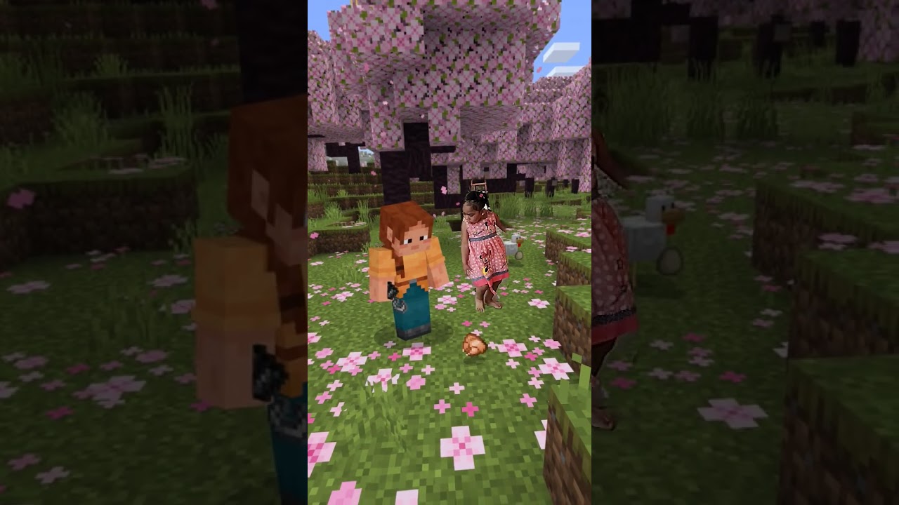 Minecraft pero todo es raro #minecraft
