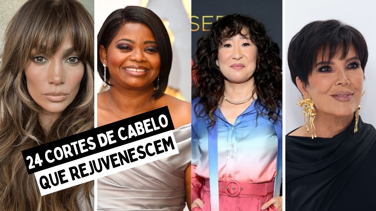 24 CORTES DE CABELO que te deixam mais JOVEM depois dos 50 ANOS
