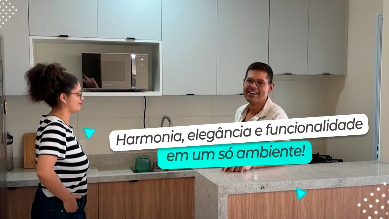Harmonia, elegância e funcionalidade em um só ambiente!