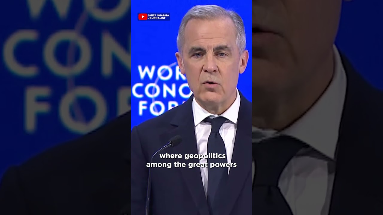 Mark Carney Hits Out At Trump I Middle Powers Must 'Stand Up For Territorial Integrity' I  Davos I