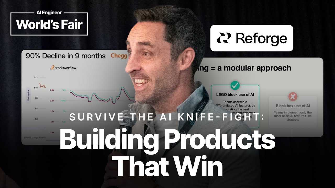 Survive the AI Knife Fight: Building Products That Win &mdash; Brian Balfour, Reforge