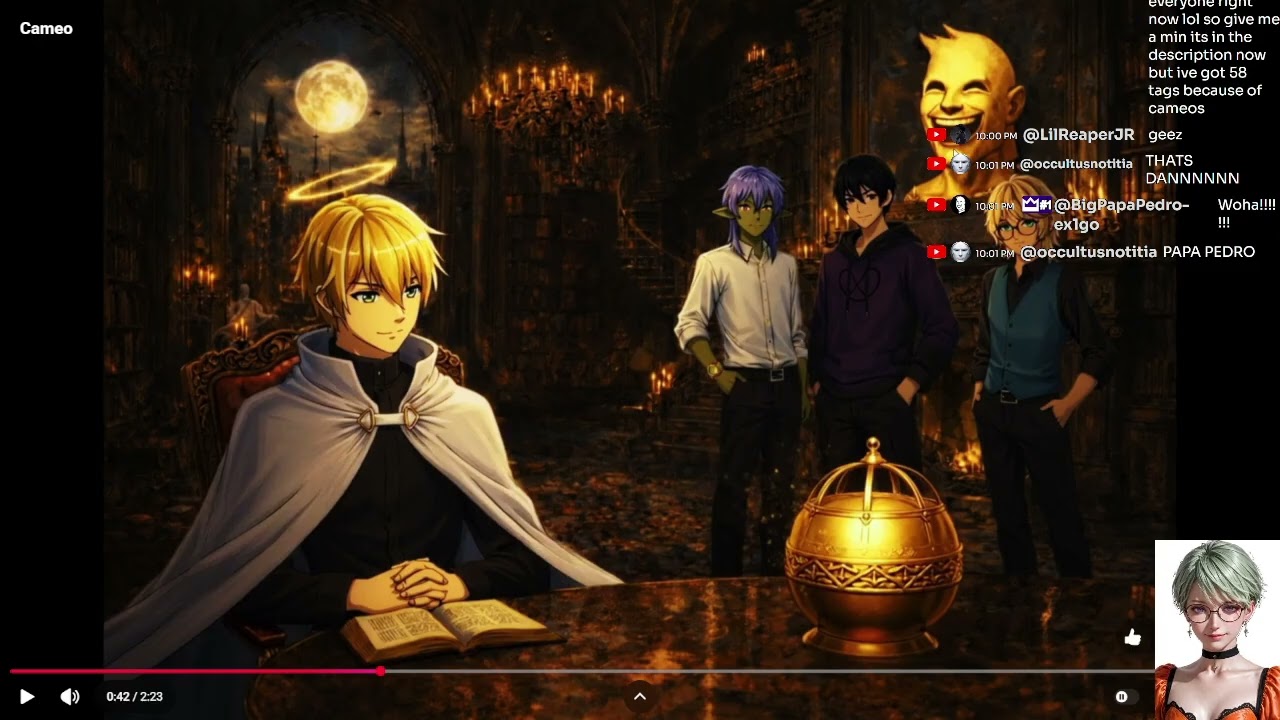 Ovted Fatash Reacts to Cameo by Occultusnotitia.