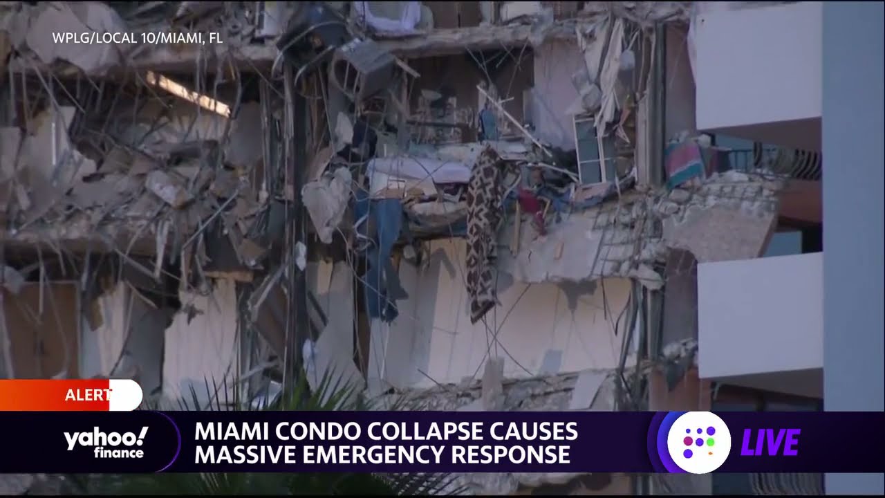 Miami Condo building collapse at least person killed, several injured