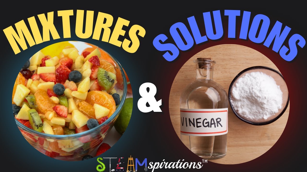 Сладкий, кислый и научный: исследуем смеси и решения | STEAMspirations 🍋🔬