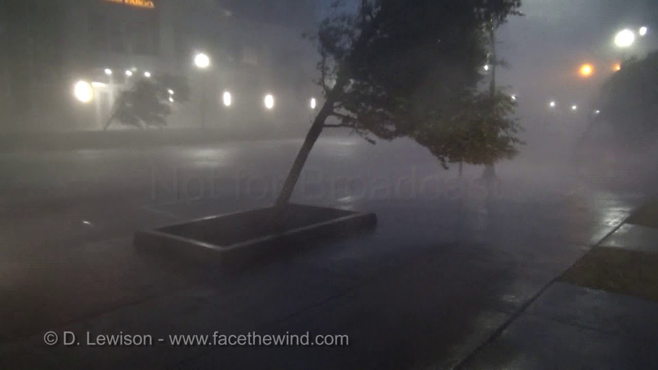 Hurricane Florence Landfall - Wilmington NC