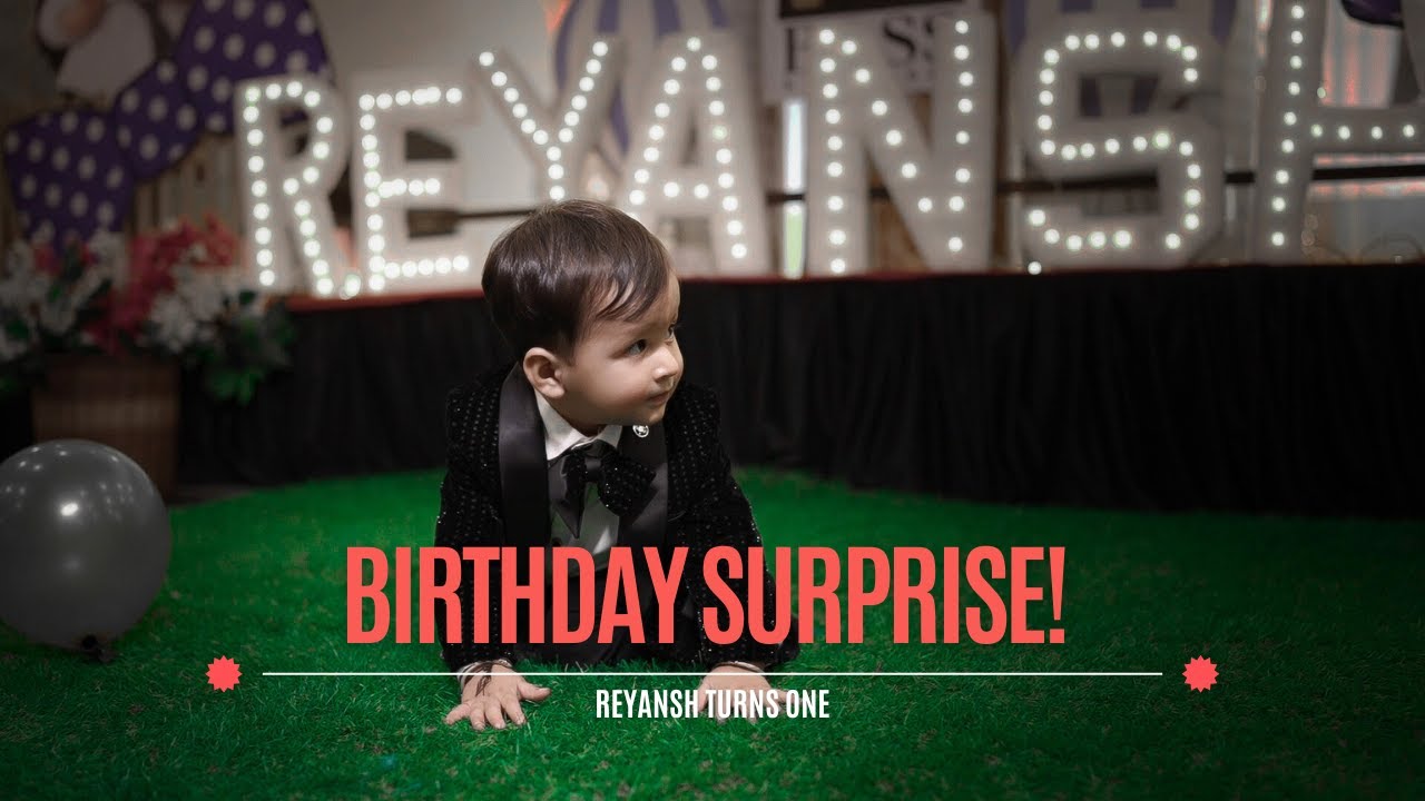 Reyansh turns ONE! 🎂 | A First Birthday Story by Shootingwale