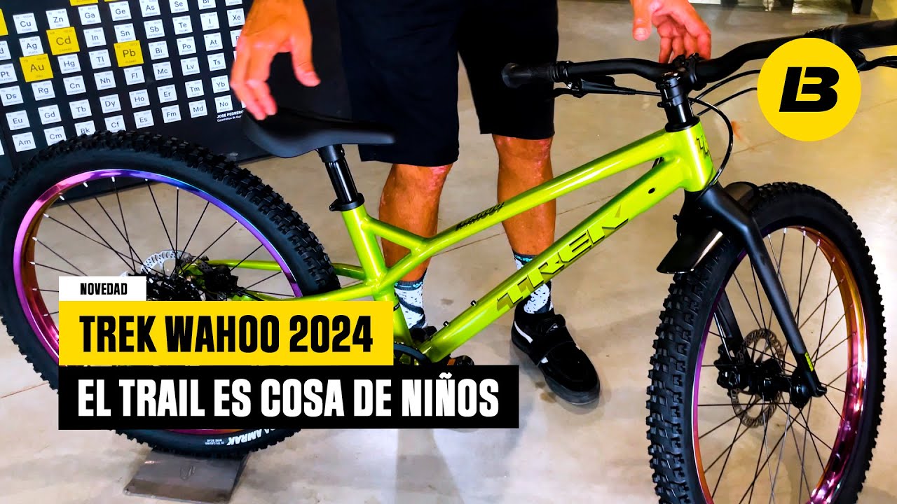 Trek WAHOO 🦈 2024, una bicicleta de niños orientada al Trail