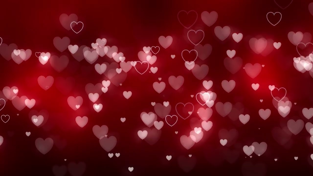 Romantic Red Heart: The Perfect Valentine's Day Treat | Abstract Motion Background Stock Footage