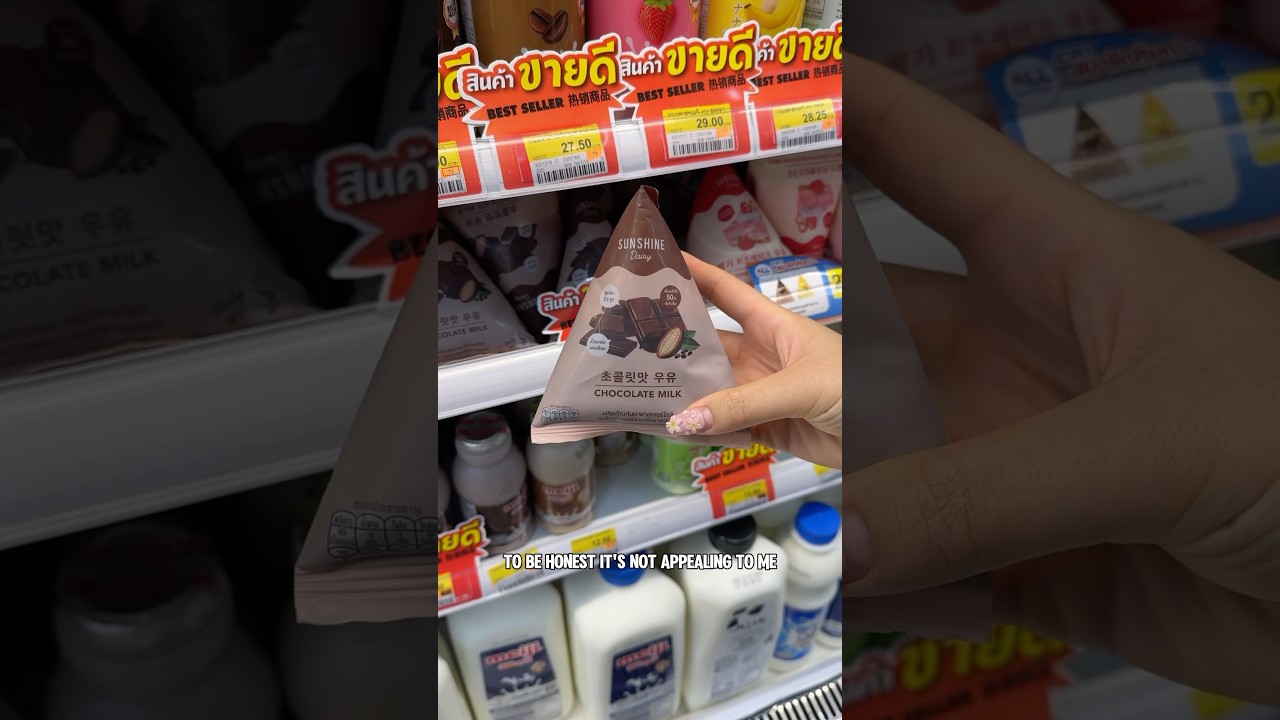 Rating viral 7 Eleven drink combos in Thailand 🇹🇭