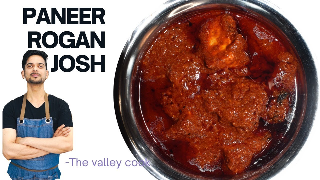 Paneer rogan josh recipe | Paneer recipe Kashmiri style  | how to make paneer rogan josh