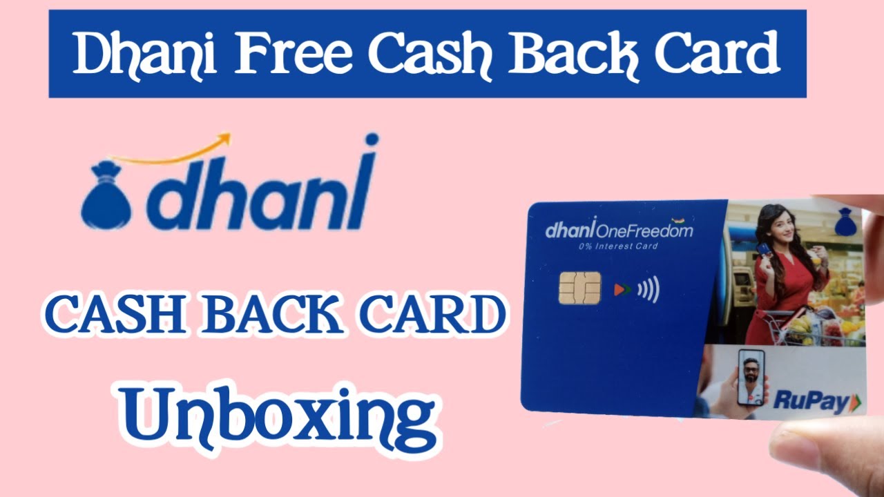 Dhani Free cashback card unboxing | Dhani card unboxing | dhani lifetime free card unboxing | 2021