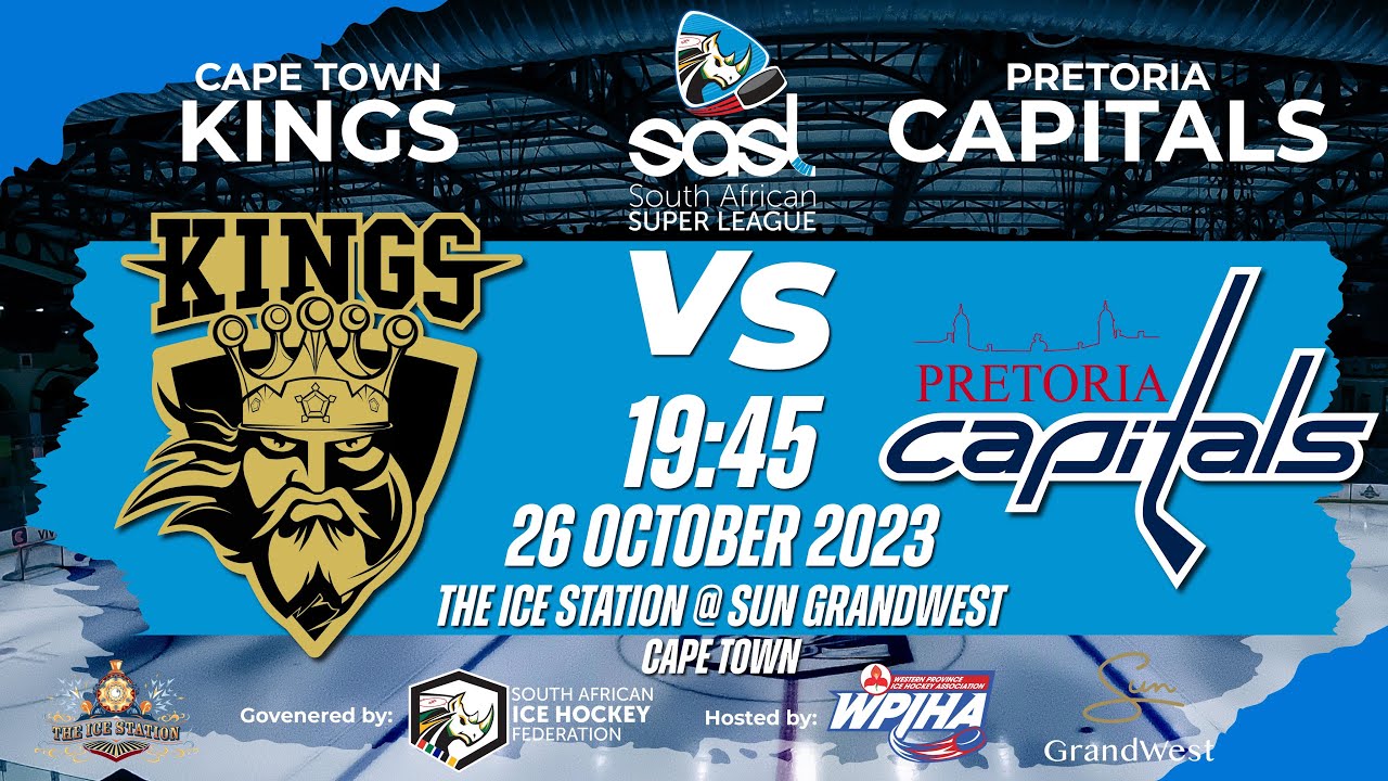 South African Ice Hockey Super League. Game 7 Cape Town Kings vs PTA Capitals