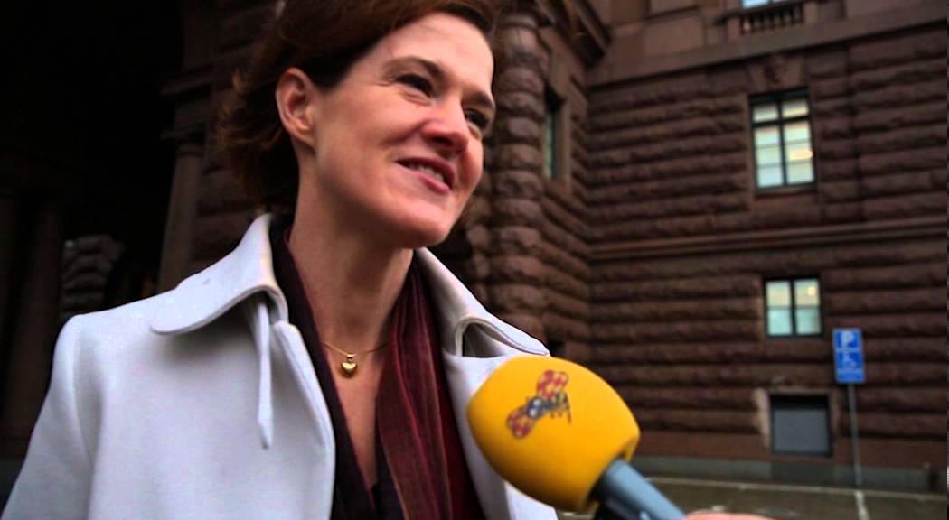 Moderaternas partiledare Anna Kinberg Batra: "Något från havet – och gärna något grönt"