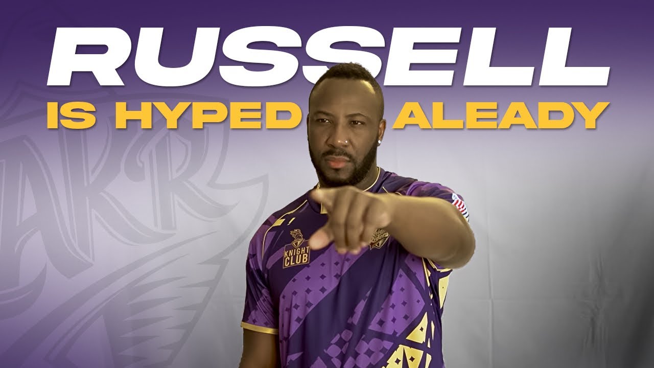 Andre Russell on playing at the Knight Riders Cricket Ground | Los Angeles Knight Rides 