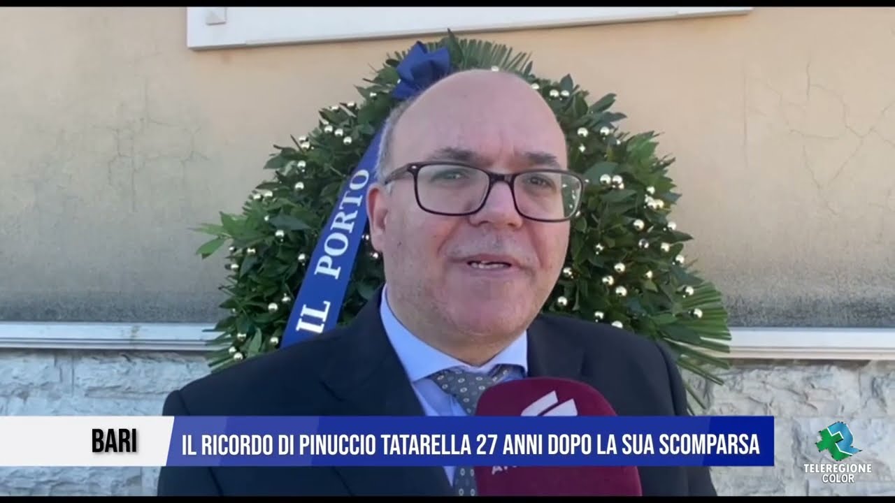 9 FEBBRAIO 2026 BARI  - IL RICORDO DI PINUCCIO TATARELLA 27 ANNI DOPO LA SUA SCOMPARSA