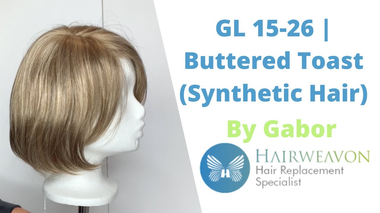 Colour GL 15-26 | Buttered Toast Synthetic Hair by Gabor | Shown on Sheer Style Large Wig