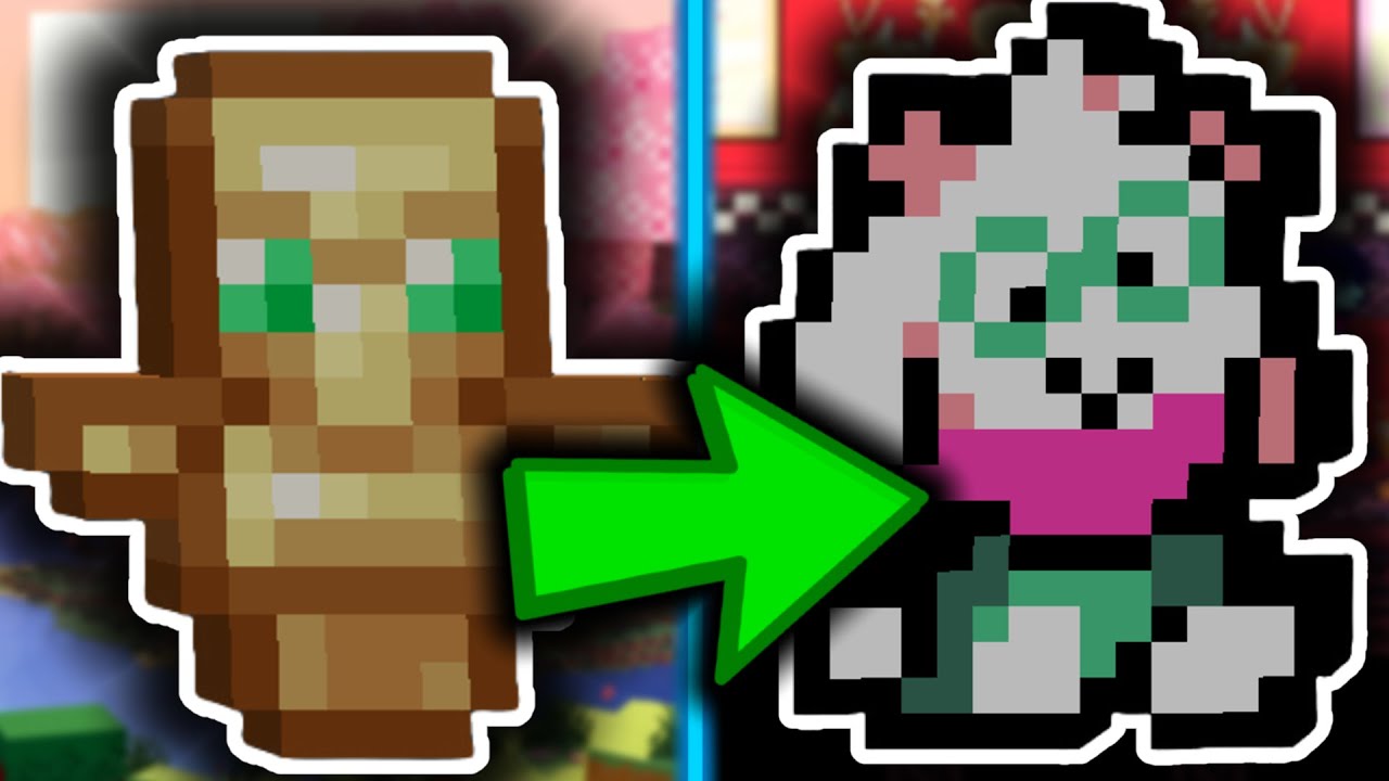 ВИТРИНА пакетов ресурсов Minecraft DELTARUNE!