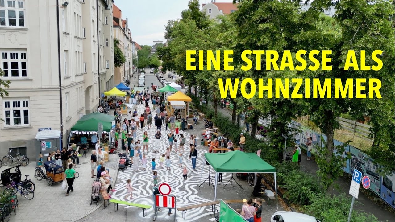 Eine Straße als Wohnzimmer – Aktionstag am Sendlinger Loch in München