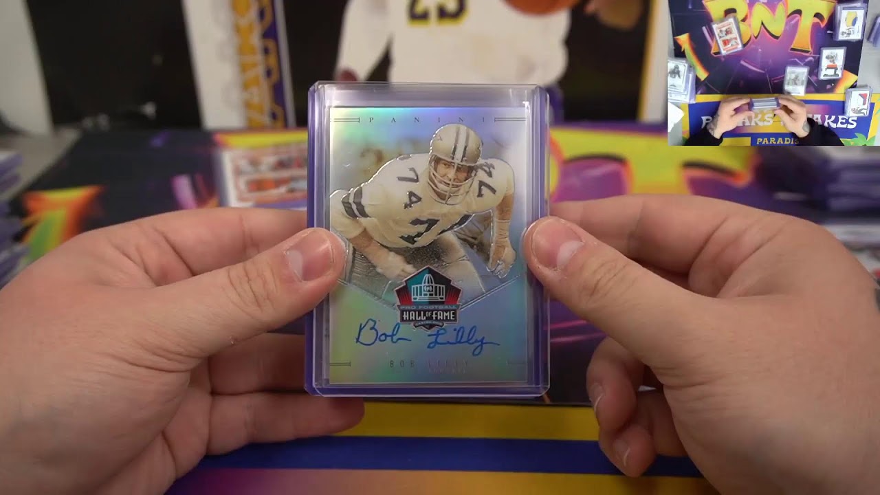 Break #3119: 2025 Panini National Treasures Football Hobby Dual Case (8 Box) Player Break