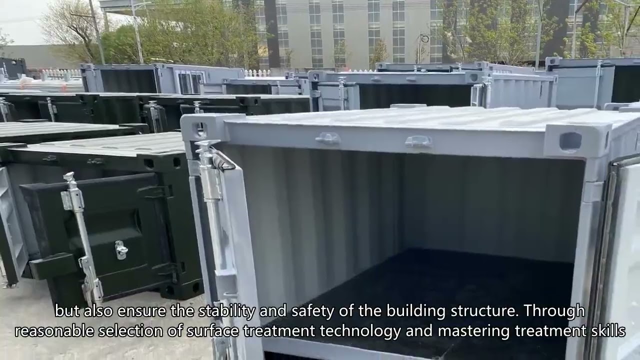 The surface treatment of steel structure is also a knowledge.