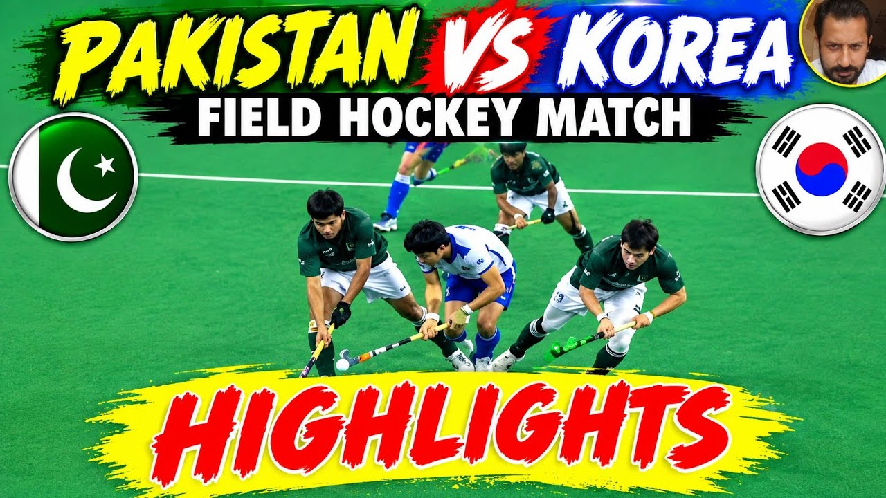 PAKISTAN vs KOREA | FIELD HOCKEY MATCH HIGHLIGHTS #hockey 