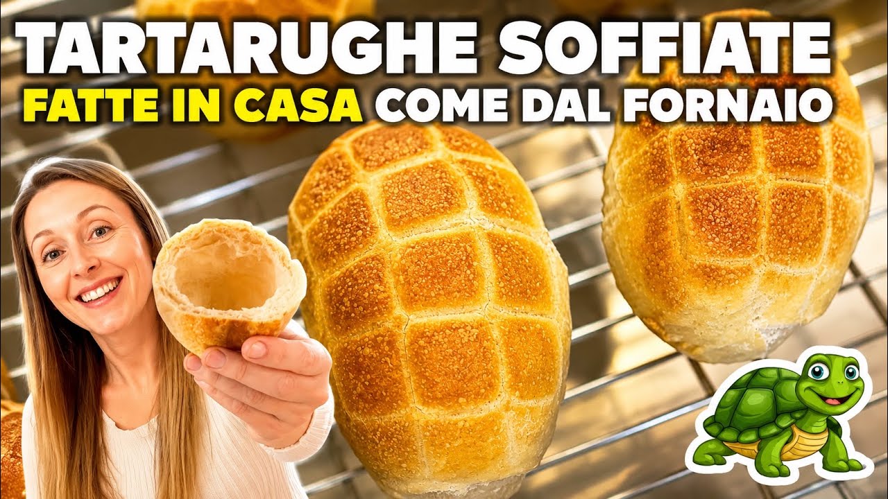 Tartaruga soffiata fatta in casa formatura manuale | ricetta dettagliata 