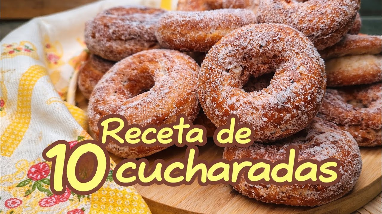 Roscos de naranja 🍊 súper tiernos | Receta de 10 cucharadas | Receta de la abuela