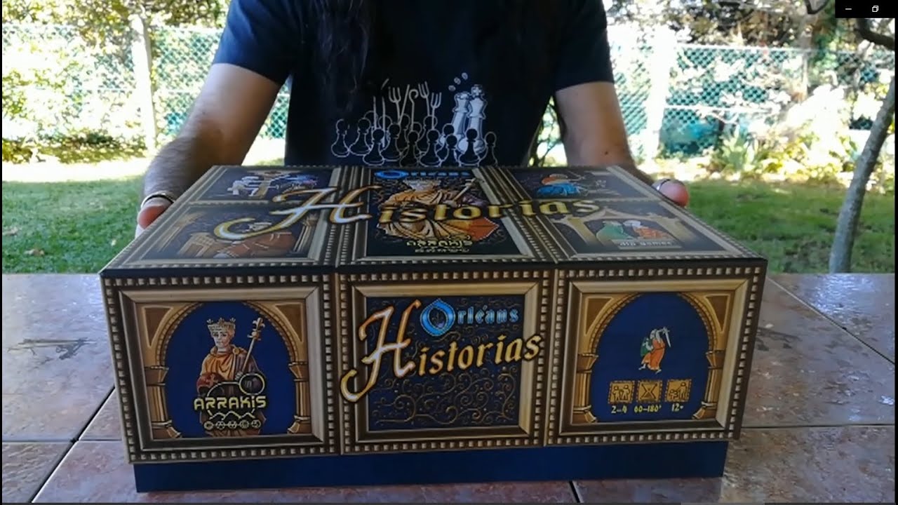 Destripando ORLEÁNS HISTORIAS (Unboxing)