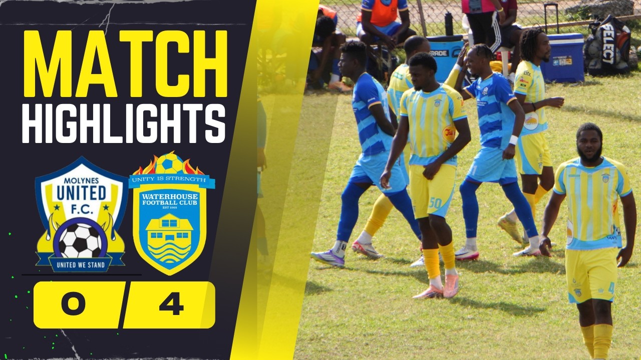 Molynes United vs Waterhouse Full Extended Highlights | JPL 25/26