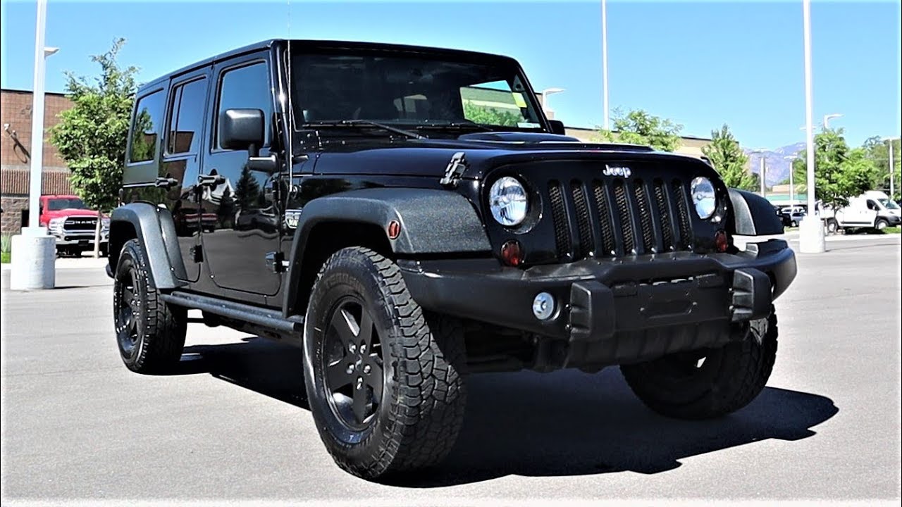 The Call Of Duty Edition Wrangler Is An Awesome Video Game Inspired Jeep!