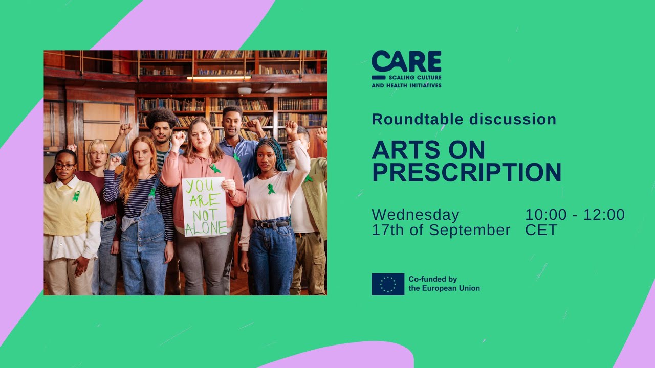 CARE event: Roundtable  Discussion on Arts on Prescription