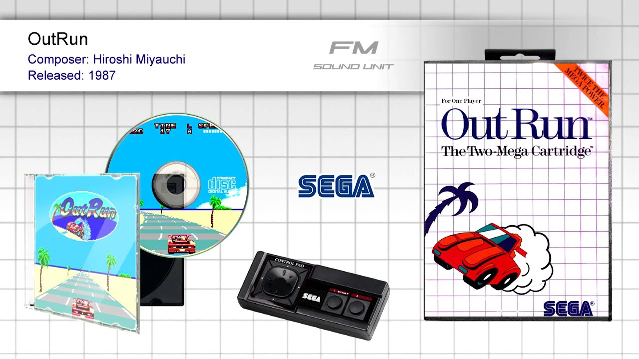 OutRun - FM (Full OST) - SMS