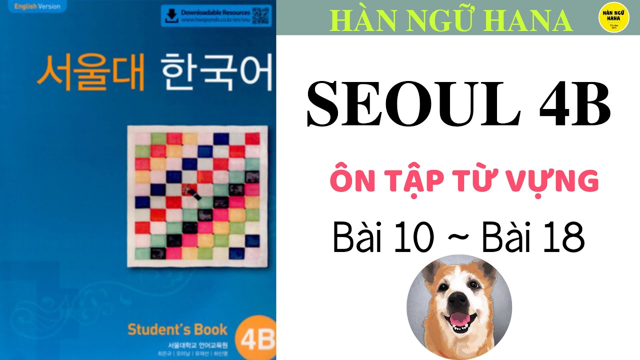 SEOUL 4B ㅣTrọn bộ TỪ VỰNG
