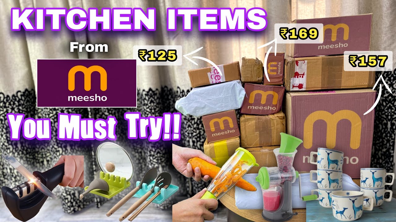 13 Meesho Kitchen Items You Must Have 😍Part-1 | Meesho Kitchen Finds