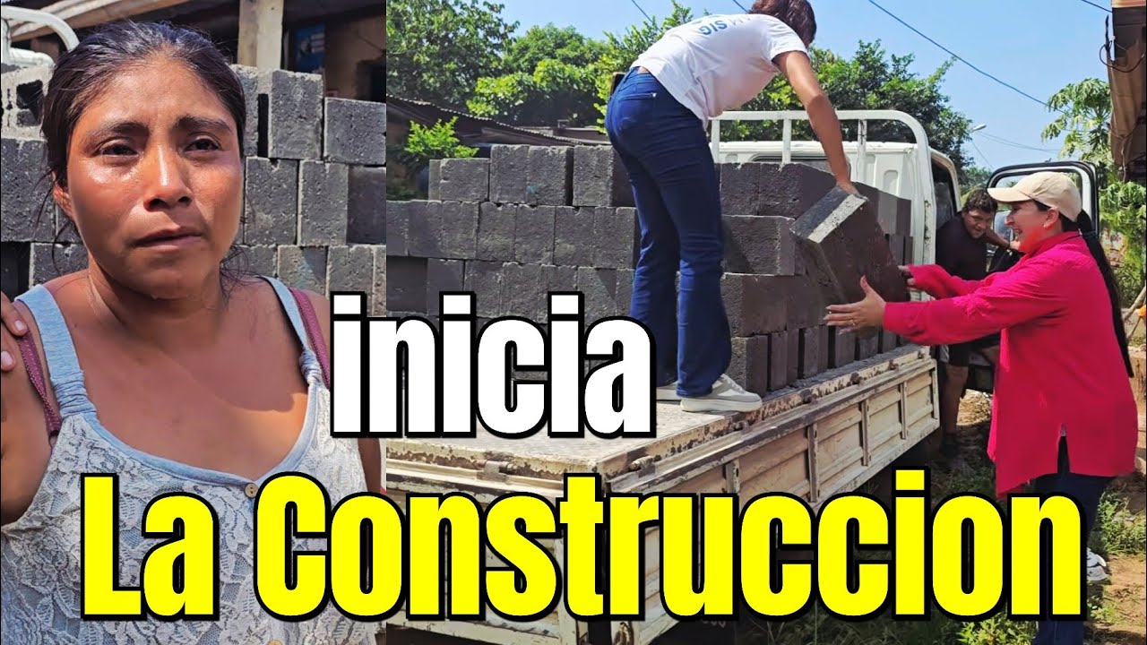 Con Lagrimas En Los Ojos Agradecio Por La Construccion de Su Casa