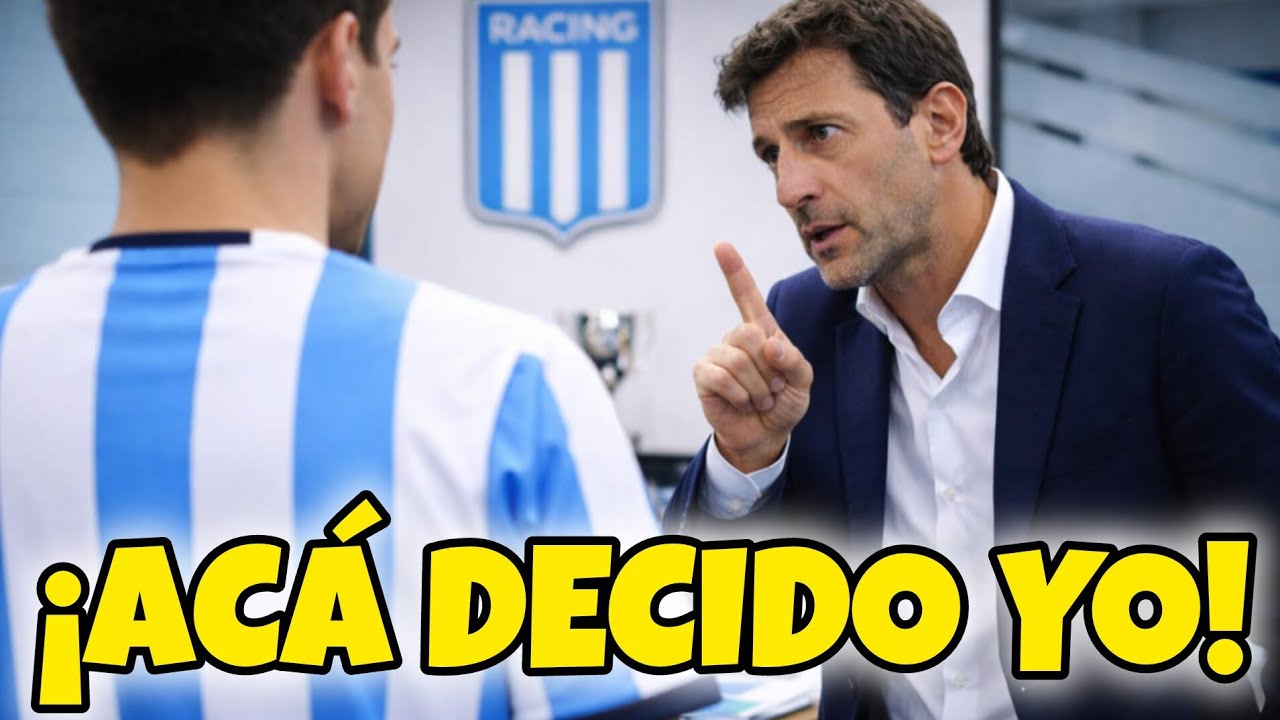 RACING SE PONE FIRME Y LE NIEGA LA SALIDA A SU MARCADOR CENTRAL. NOTICIAS RACING CLUB.