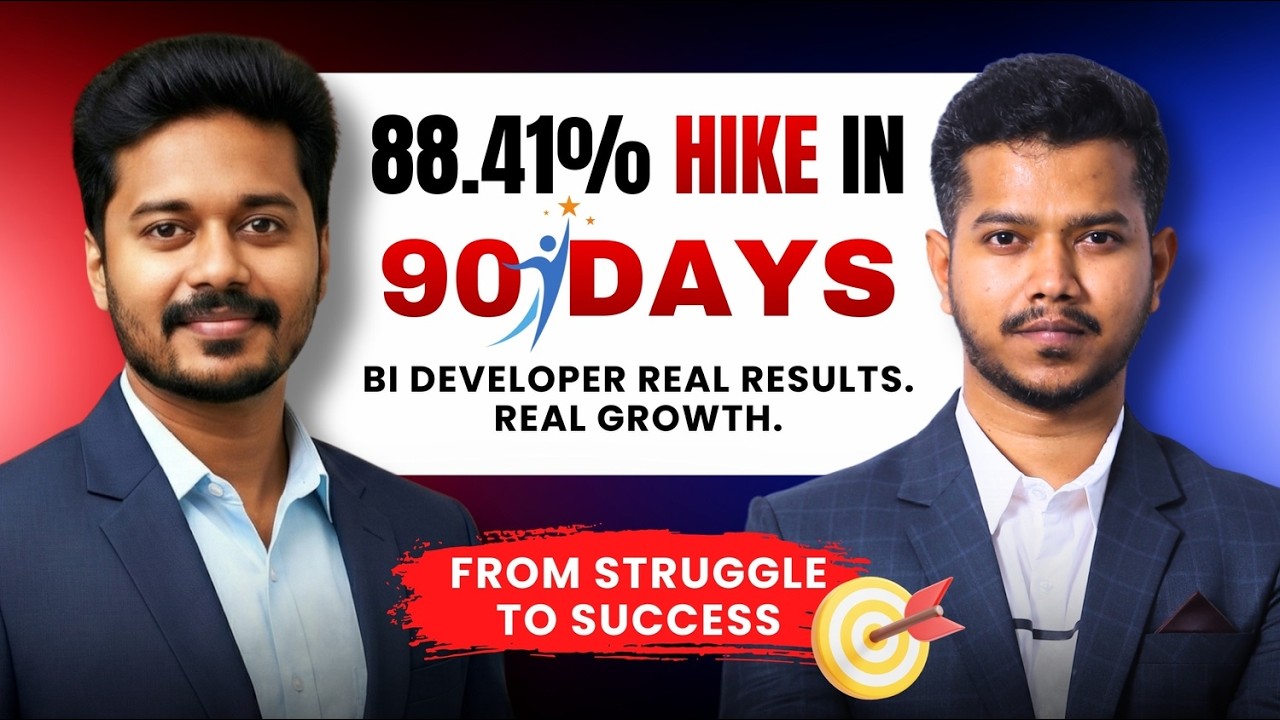 Real Career Transformation | BI Developer Offer with 88.41% Hike| DHA Success Story