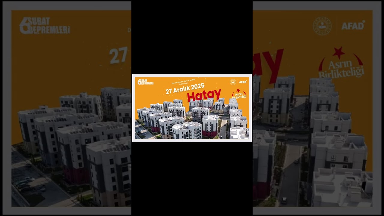 Hassa TOKİ konut kurası27.12.2025