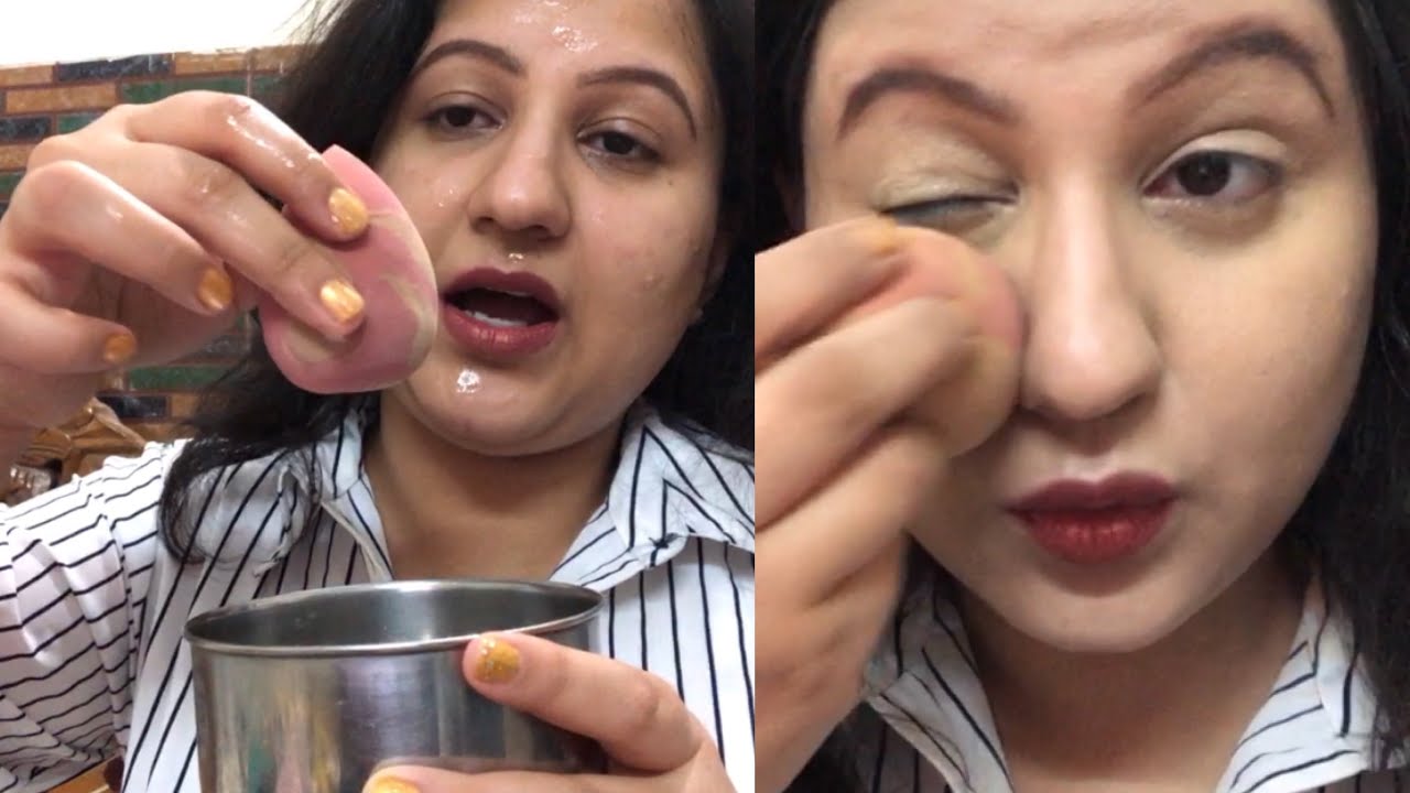 ब्यूटी ब्लैंडर इस्तेमाल करने का सही तरीका/ Base Makeup/ ब्यूटी ब्लैंडर से बेस मेकअप कैसे करें